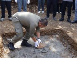 Bupati Luwu Timur Letakkan Batu Pertama Pembangunan Gedung Politeknik Sorowako
