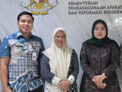 Hj. Harisah Anggota DPRD Luwu Timur Audiensi ke KemenPAN-RB Terkait 208 Tenaga Non-ASN