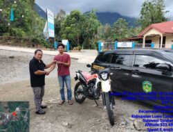 Pemdes Ujung Baru Serahkan Kendaraan Operasional Roda Dua Honda CRF 150L untuk Peningkatan Pelayanan Masyarakat