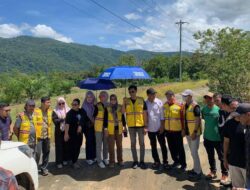 Dinas PUPR Lutim Dampingi Pemprov Sulsel Tinjau Ruas Jalan Ussu–Nuha–Bts Sulteng, Anggaran Siap Dialokasikan