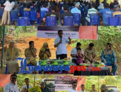 Firman Udding Anggota DPRD Luwu Timur, Reses di Desa Pongkeru, Warga Dusun Salosikmbara Sampaikan Beragam Aspirasi Pembangunan