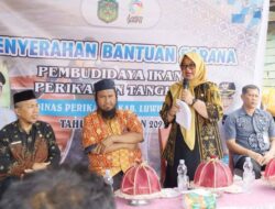 Serahkan Bantuan Penangkapan Ikan, Wabup Puspa Pastikan Peningkatan Produktivitas Nelayan