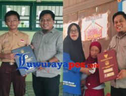 Anggota DPRD Luwu Timur, Harisal, Hadiri Penerimaan Raport Anak di Sekolah