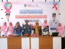 Wabup Puspawati Bentuk Pokja di Rakor Penanggulangan HIV/AIDS Lutim 2025 ‎