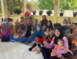 Kades Sindu Agung Saksikan Langsung Pemberian Makanan Bergizi bagi Anak Terindikasi Stunting