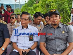 Anggota DPRD Luwu Timur Rusdi Layong Hadiri Ground Breaking Pembangunan Matano Belt Road