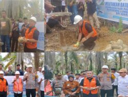 Bupati Luwu Timur Launching Program Pandu Juara dan Letakkan Batu Pertama Pabrik Gabah Bumdesma Lumbung Dewi Sri Juara