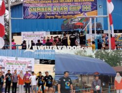Anggota DPRD Luwu Timur, Dwi Heryanto, Hadiri Pembukaan Turnamen Voli Putra Sumber Alam CUP III 2026