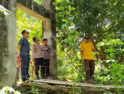 Kapolres Luwu Utara Tinjau Jembatan Penghubung di Dua Desa, Sukamukti dan Sukaharapan