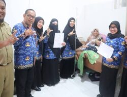 Tim IPBAL Bersama Kadis Dukcapil Lutim Monitoring di Tiga Lokus, 200 Lebih Bayi Sudah Terbit Akta Lahirnya