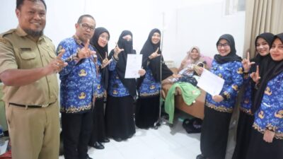 Tim IPBAL Bersama Kadis Dukcapil Lutim Monitoring di Tiga Lokus, 200 Lebih Bayi Sudah Terbit Akta Lahirnya