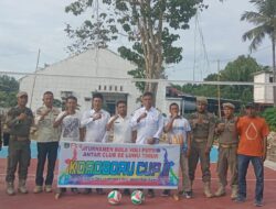Swadaya Masyarakat, Turnamen Voli Putri Cup II Antar Kecamatan Digelar di Desa Lampenai