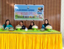 GERMAS Digelar di Desa Sumber Alam, Warga Diajak Terapkan Pola Hidup Sehat