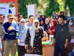 Pastikan Distribusi LPG 3Kg Tepat Sasaran,, Wabup Puspawati Tinjau Pasar Murah