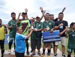 Tutup Turnamen Bupati Legend Cup I 2026, Bupati Irwan Tambah hadiah Puluhan Juta