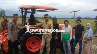 Penyertaan Modal Dana Bantuan Pandu Juara untuk Pengadaan Alsintan melalui BUMDes Lampenai