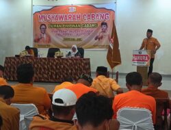 Ketua DPD Hanura Sulsel Tegaskan Pentingnya Soliditas Kader di Muscab Luwu Timur