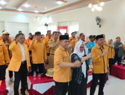 Camat Tomoni Hadir di Muscab dan Apresiasi Terpilihnya Aprianto Mappe