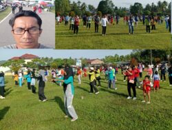 Pelaksanaan Sabtu Sehat Juara Kecamatan Angkona di Desa Solo