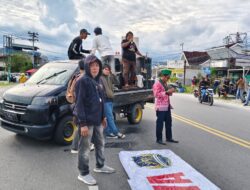 Aksi Tuntut Pemekaran Luwu Raya Berlanjut di Depan Bandara Andi Jemma