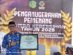 Kecamatan Angkona Sabet Juara III Lomba Kebersihan Antar OPD Pemkab Luwu Timur