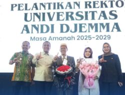 Bupati dan Ketua TP-PKK Lutim Hadiri Pelantikan Rektor UNANDA Palopo