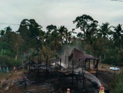 Kebakaran Rumah di Kecamatan Burau, Kerugian Material Diperkirakan Rp100 Juta