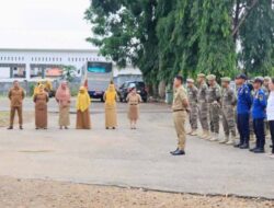 Pimpin Apel di Kantor Camat Wasuponda, Bupati Irwan Tekankan Disiplin dan Pelayanan Publik