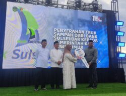Wakil Ketua I DPRD Lutim Saksikan Penyerahan Truk Sampah Bank Sulselbar pada Refleksi Satu Tahun IBAS–PUSPA