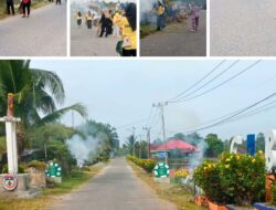 Pemdes Kalatiri Gelar Gotong Royong, Fokus Bersihkan Pintu Masuk dan Taman CLBK