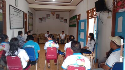 Pemdes Manggala Bentuk Pengurus Bank Sampah “Pundi Alam”