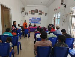 Pemdes Alam Buana Gelar Sosialisasi Kebencanaan Bersama Badan Penanggulangan Bencana Daerah Kabupaten Luwu Timur