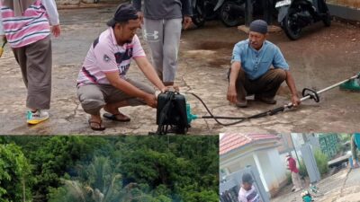 Gotong Royong Pemdes Balantang Fokus Bersihkan Drainase dan Lingkungan
