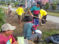 Pemdes Pepuro Barat Rutin Gelar Gotong Royong dalam Program Jumat Bersih Juara