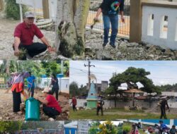Semua SD, SMP, dan OPD di Kecamatan Angkona Gelar Jumat Bersih Juara