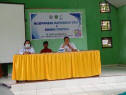 Desa Manggala Gelar Musyawarah Masyarakat Desa dan Rembug Stunting