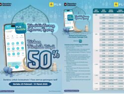 PLN Mobile Hadirkan Promo Ramadan, Diskon 50% Biaya Penyambungan untuk Pelanggan