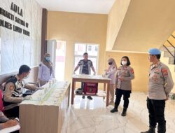 Seluruh Personel Polres Luwu Timur Jalani Tes Urin, Kapolres Tegaskan Komitmen Berantas Narkoba