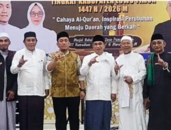Peringatan Nuzulul Qur’an di Masjid Babul Khaer Berlangsung Khidmat, Kemenag Lutim Ajak Masyarakat Bumikan Nilai Al-Qur’an