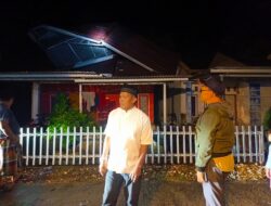 Angin Puting Beliung Melanda Desa Burau Pantai, Pemkab Lutim Bergerak Cepat Data Korban