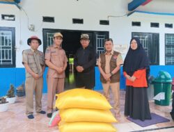 Dinas Pertanian dan Ketahanan Pangan Luwu Timur Salurkan Bantuan Korban Puting Beliung di Desa Burau Pantai