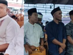 Kades Mulyasri dan Kades Mandiri Terlihat di Bawah Tenda Safari Ramadhan Tomoni