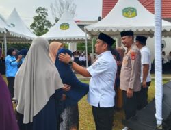 Kapolres Luwu Timur Hadiri Syukuran dan Buka Puasa Bersama di Rumah Jabatan Sekda Luwu Timur