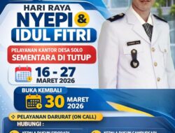 Pemdes Solo Tutup Pelayanan Sementara Selama Cuti Bersama, Layanan Darurat Tetap Dibuka