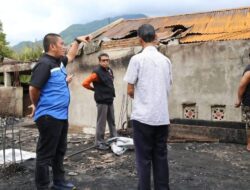 Tinjau Lokasi Kebakaran di Wasuponda, Bupati : Bantuan Pembangunan Rumah Dipercepat