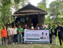 IPMALUTIM Kom Angkona Salurkan Sembako Door to Door ke Rumah Warga, Dilanjutkan Buka Puasa Bersama