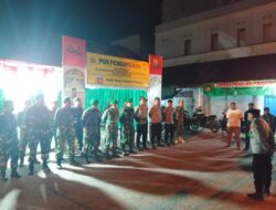 Cegah Gangguan Kamtibmas, Polsek Mangkutana Gelar Patroli Gabungan di Tomoni