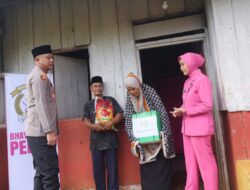 Sambut Idul Fitri, Polres Luwu Timur dan Bhayangkari Berbagi Kebahagiaan dengan Masyarakat Malili