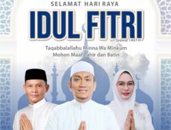 Wakil Ketua I DPRD Luwu Timur Jihadin Peruge Ucapkan Selamat Hari Raya Idul Fitri 1447 H