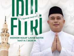 Kadis Sosial Luwu Timur Masdin Ucapkan Selamat Hari Raya Idul Fitri 1447 H